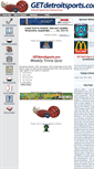 Mobile Screenshot of getdetroitsports.com